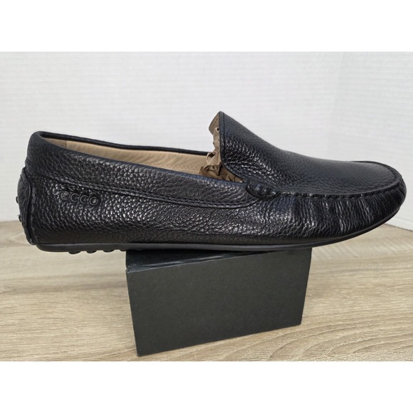 Ecco Classic Moccasins Loafer Shoes Men\'s Black Size US9-9.5 EU43 main image 5
